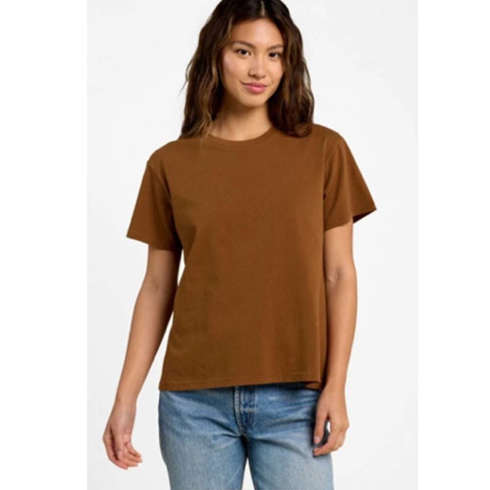 Nuuds Everyday Vintage Cotton Chocolate T-Shirt XXL